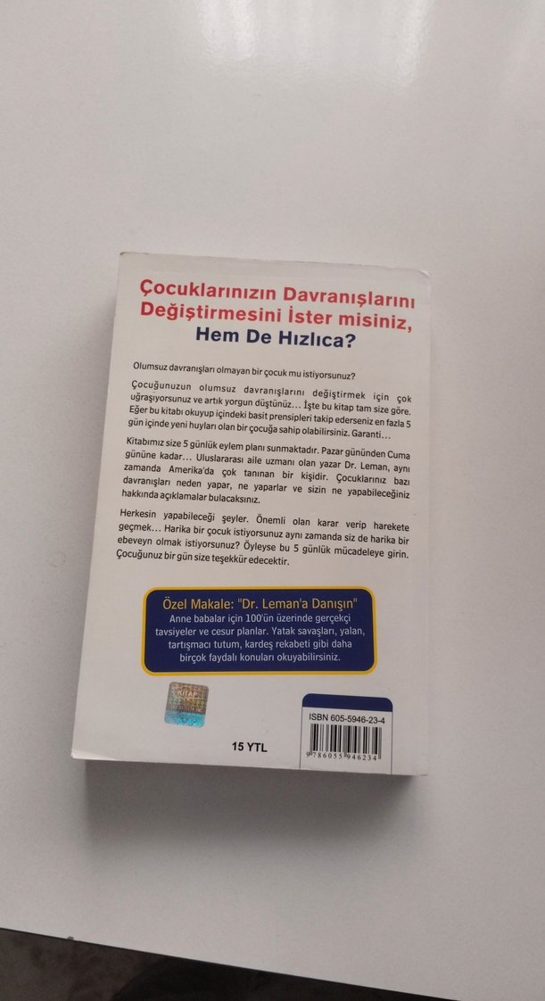 5 Günde Bambaşka Bir Çocuk - Dr. Kevin Leman - Görsel 2