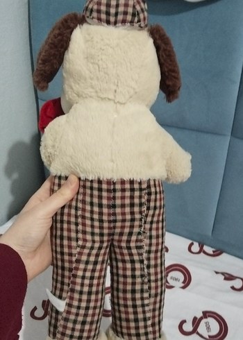 Kahverengi Peluş Köpek Oyuncak - Görsel 2