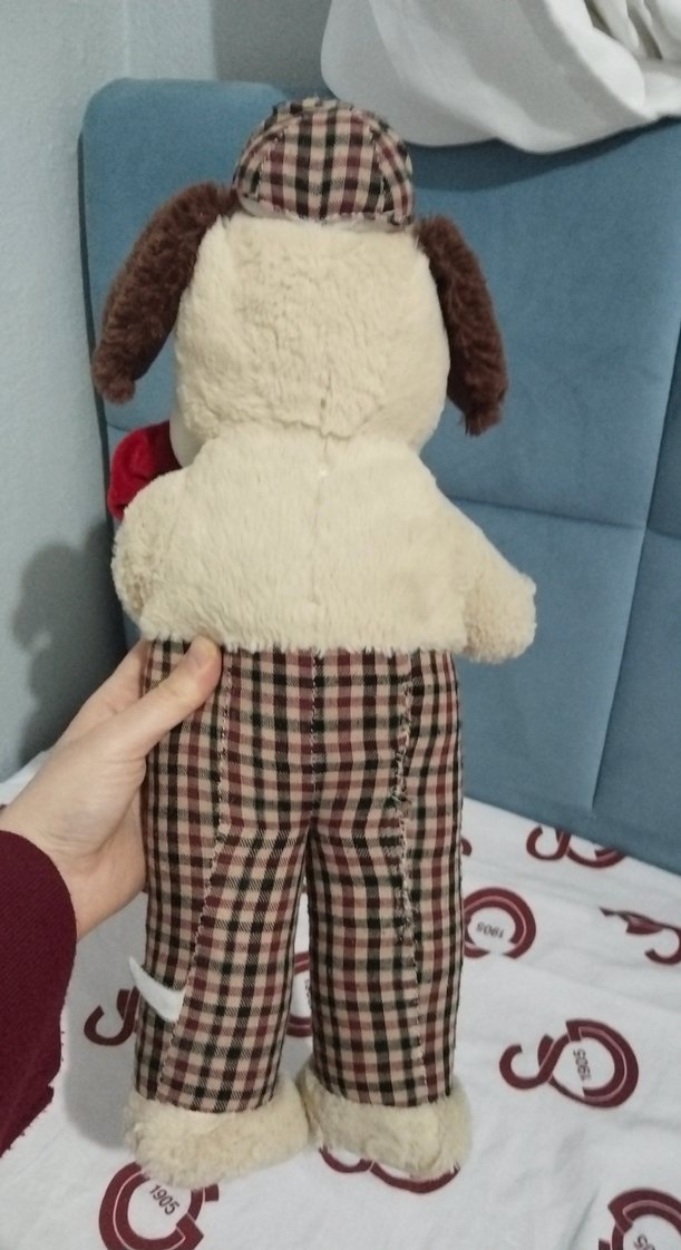 Kahverengi Peluş Köpek Oyuncak - Görsel 2