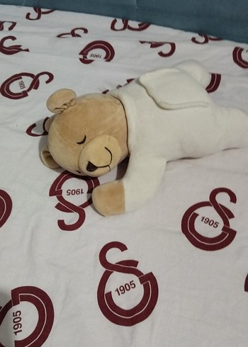 Beyaz Yumuşak Ayıcık Peluş Oyuncak uyku arkadaşı - Görsel 5