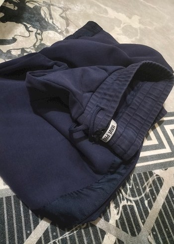 erkek Lacivert Pilili Streetwear Pantolon - Görsel 4