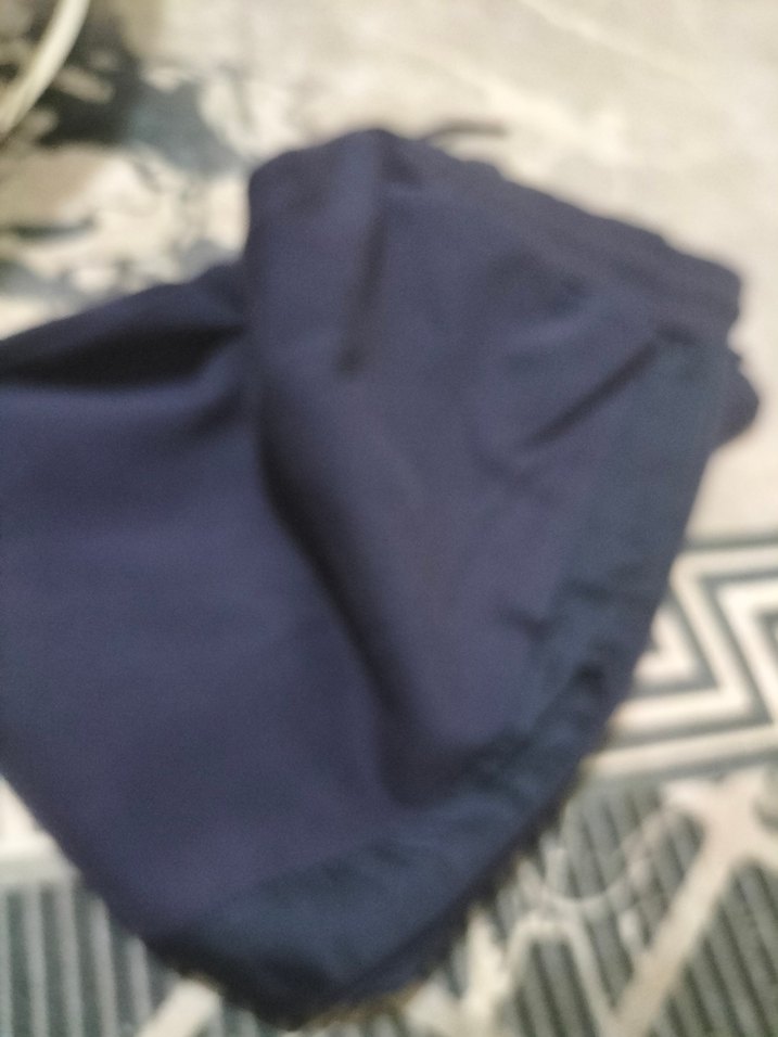 erkek Lacivert Pilili Streetwear Pantolon - Görsel 5