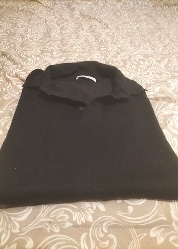 Erkek Siyah  Polo Tişört - Görsel 6