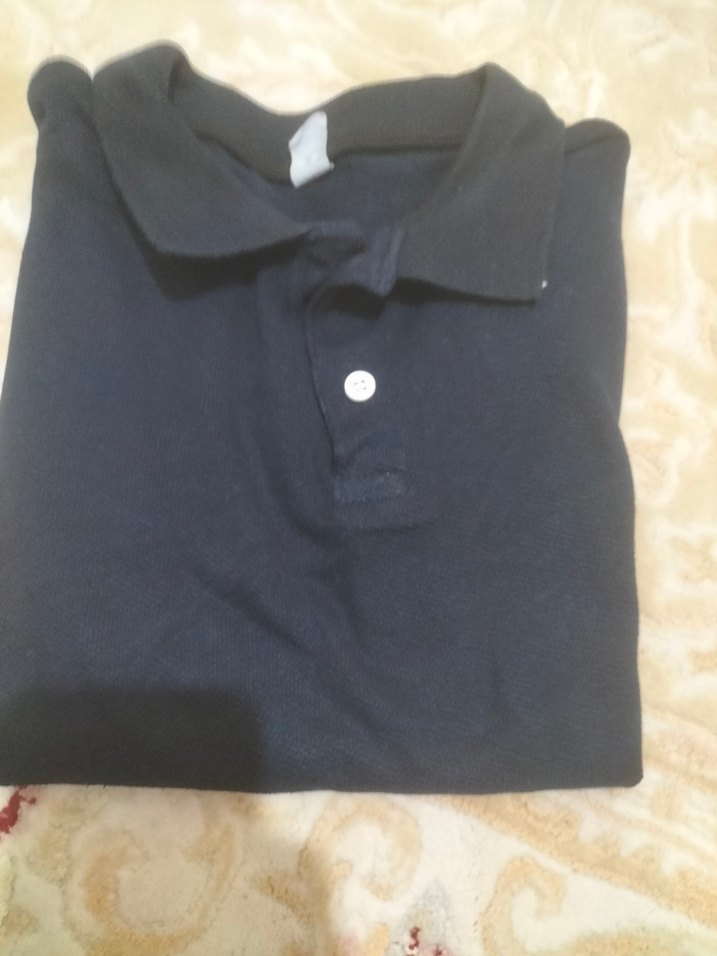 Erkek Siyah Uzun Kollu Polo Tişört. kalıbı dar s beden içinuygun - Görsel 3