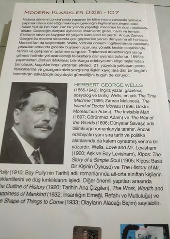 H.G. Wells Zaman Makinesi - Modern Klasikler 107 - Görsel 2