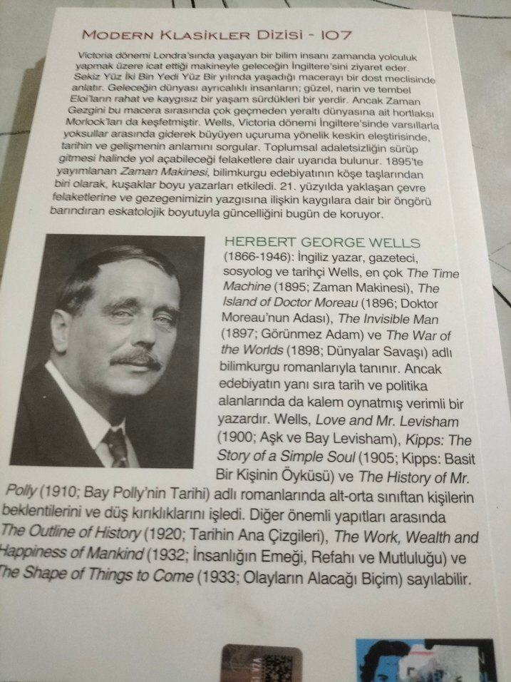 H.G. Wells Zaman Makinesi - Modern Klasikler 107 - Görsel 2