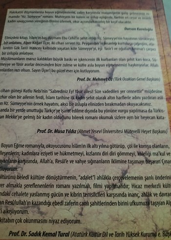 Asla Boyun Eğme - Hz. Sümeyye Romanı - Görsel 2