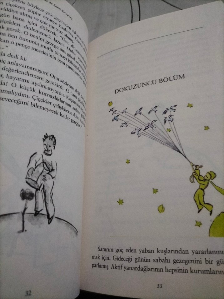 Küçük Prens 13. Baskı - Antoine de Saint-Exupéry - Görsel 3