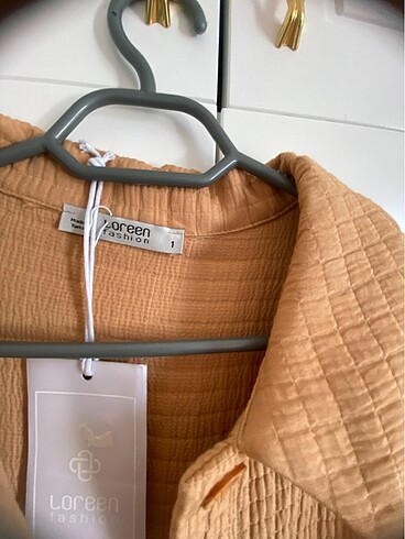 diğer Beden camel Renk Looren marka Yeni etiketli kapitone ceket