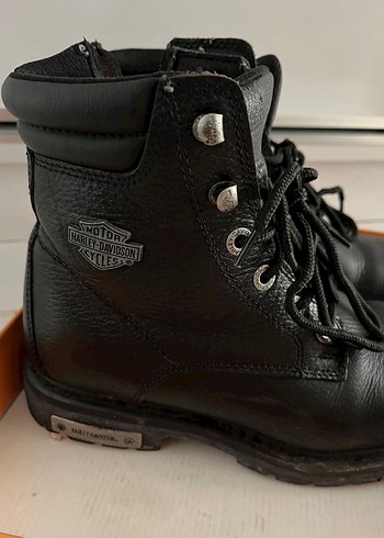 Siyah Deri Harley Davidson Biker Bot