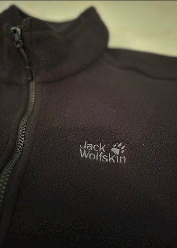 Jack Wolfskin Jack Wolfskin Siyah Fermuarlı Erkek Polar