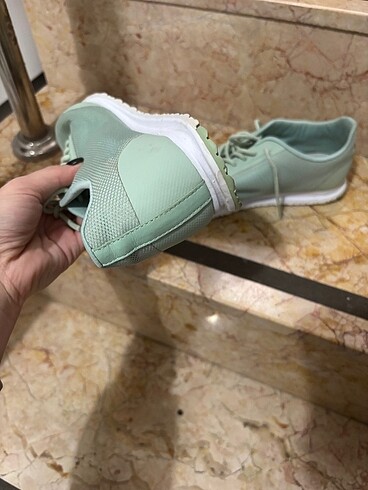 37 Beden Lacoste Su Yeşili Kadın Spor Ayakkabısı