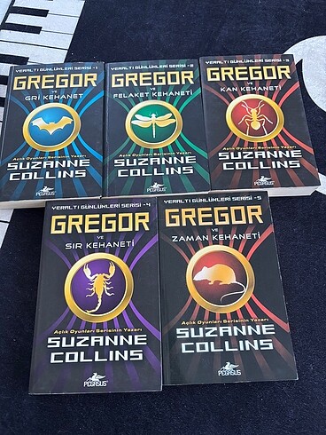 Gregor Yeraltı Günlükleri Serisi 5 kitap