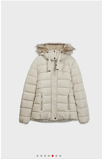 m Beden Stradivarius şişme mont