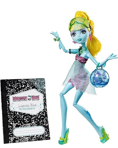 Mattel Monster High 13 Wishes Lagoona Sağ Bacak Yüzgeç