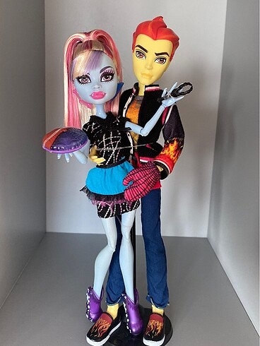 2013 Mattel Monster High Home Ick/Classroom Abbey Bominable & He