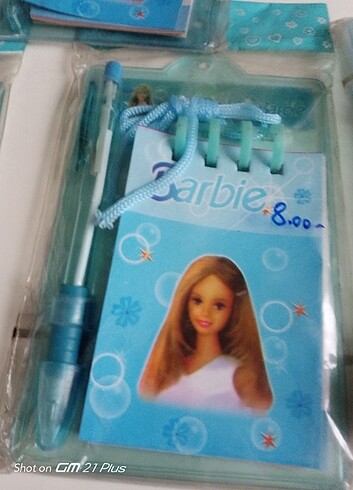  Beden Barbie mattel not defterleri 