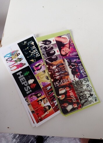 Hepsi grubu nostalji stiker vintage etiket  - Görsel 2