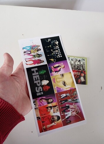 Hepsi grubu nostalji stiker vintage etiket  - Görsel 4