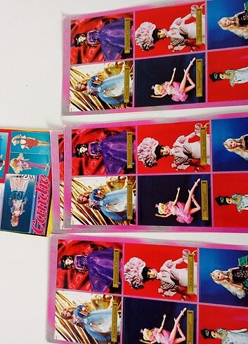 Spice girls Winx candie etiket stiker vintage nostalji  - Görsel 8