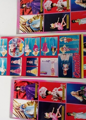 Spice girls Winx candie etiket stiker vintage nostalji  - Görsel 9