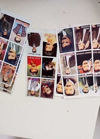 Ferdi Tayfur vintage etiket stiker nostalji  - Görsel 2