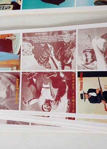 Yılmaz Güney etiket stiker vintage nostalji  - Görsel 2