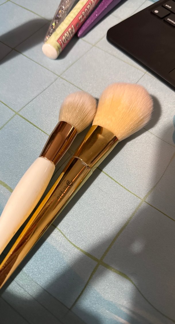 Bej Makyaj Fırçası Seti - Görsel 2