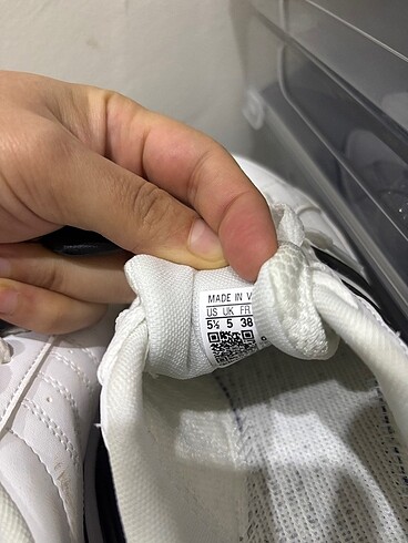 38 Beden beyaz Renk Spor Ayakkabı