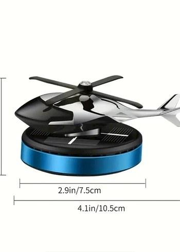 Güneş Enerjili Dönen Helikopter Güneşle Otomatik Dönüş - Görsel 3