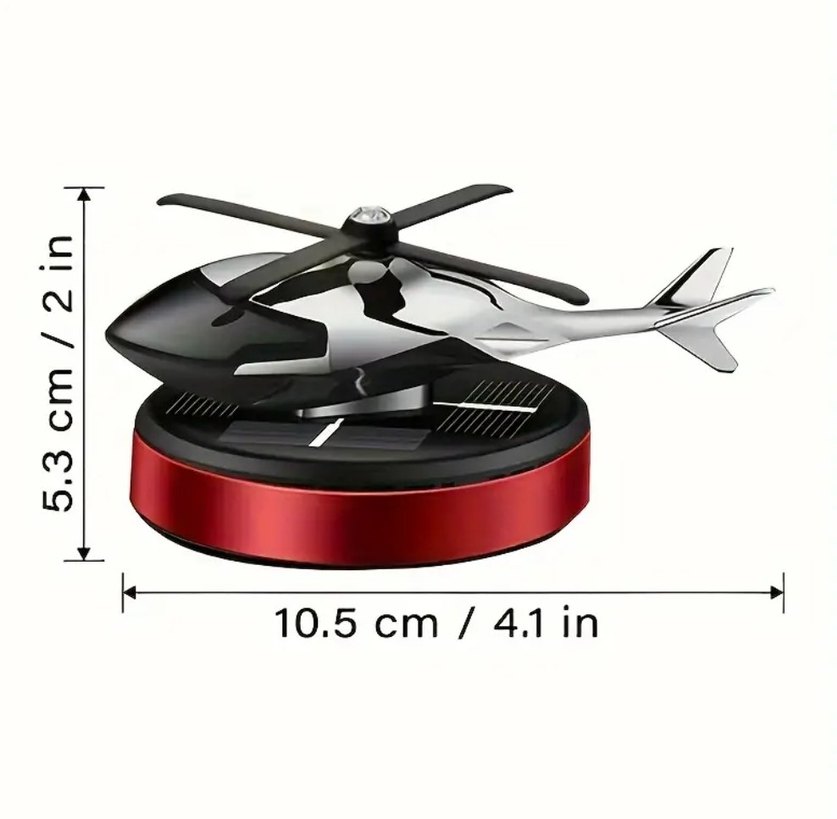 Güneş Enerjili Dönen Helikopter  Güneşle Otomatik Dönüş - Görsel 4