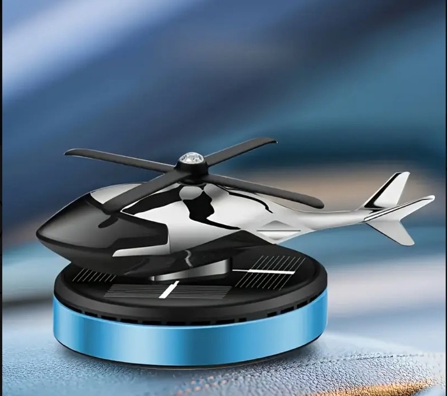 Güneş Enerjili Dönen Helikopter  Güneşle Otomatik Dönüş - Görsel 2