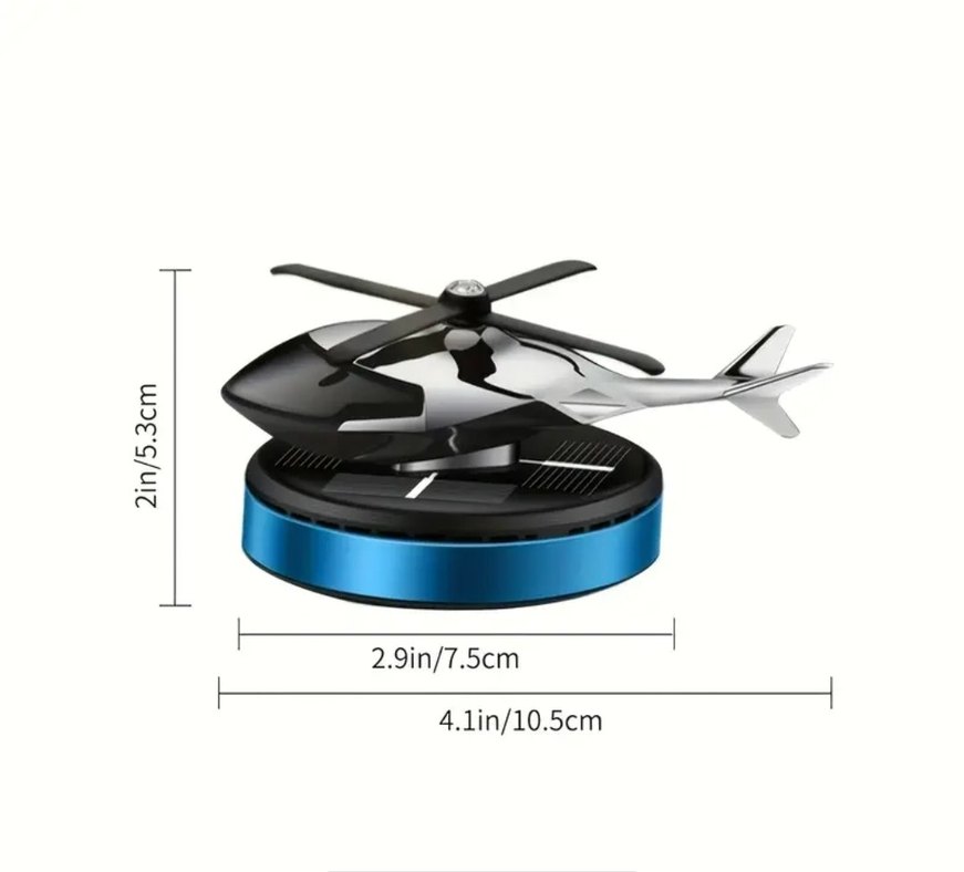 Güneş Enerjili Dönen Helikopter  Güneşle Otomatik Dönüş - Görsel 3