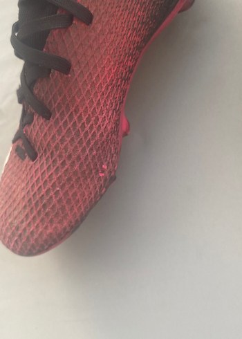 Koyu Kırmızı Bağcıklı Erkek Futbol Ayakkabısı - Görsel 5