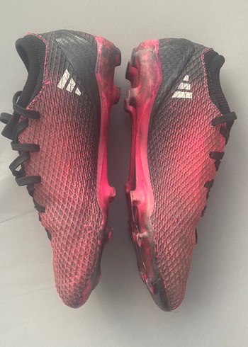 Koyu Kırmızı Bağcıklı Erkek Futbol Ayakkabısı - Görsel 6