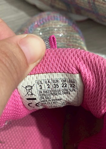 Pembe Bağcıksız Kız Çocuk Spor Ayakkabı - Görsel 6