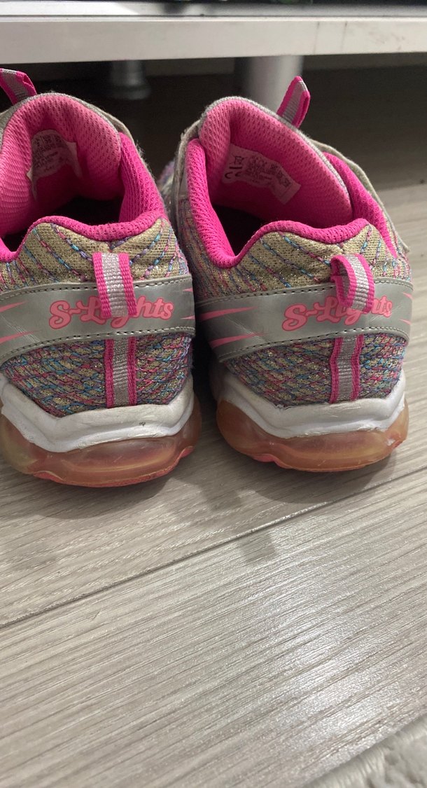 Pembe Bağcıksız Kız Çocuk Spor Ayakkabı - Görsel 4