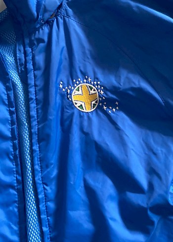 Parlak Mavi Genç Erkek Fermuarlı Ceket - Görsel 3