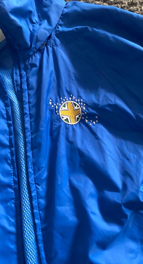 Parlak Mavi Genç Erkek Fermuarlı Ceket - Görsel 3