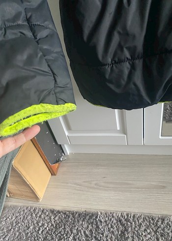 Erkek Çocuk Siyah Fermuarlı Street Wear Mont - Görsel 7