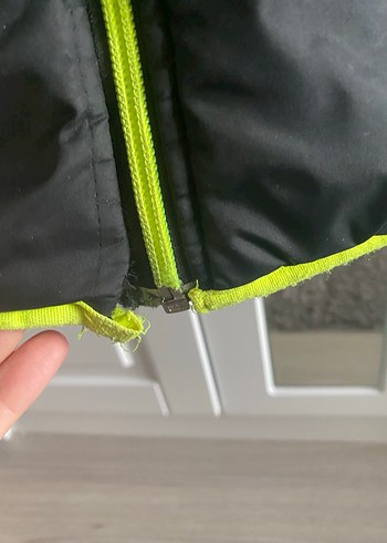 Erkek Çocuk Siyah Fermuarlı Street Wear Mont - Görsel 2