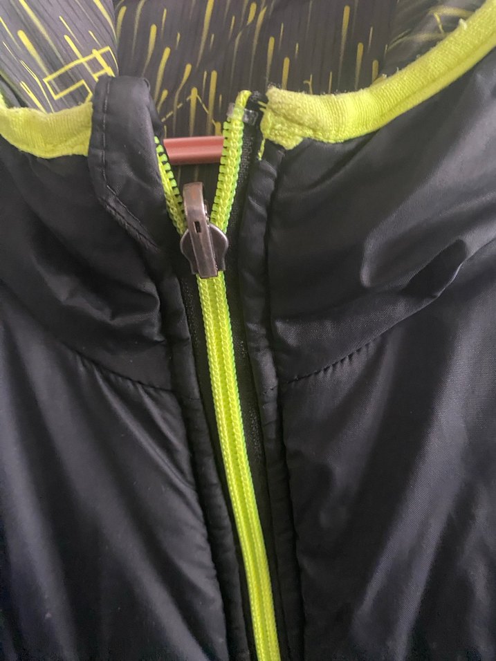 Erkek Çocuk Siyah Fermuarlı Street Wear Mont - Görsel 4