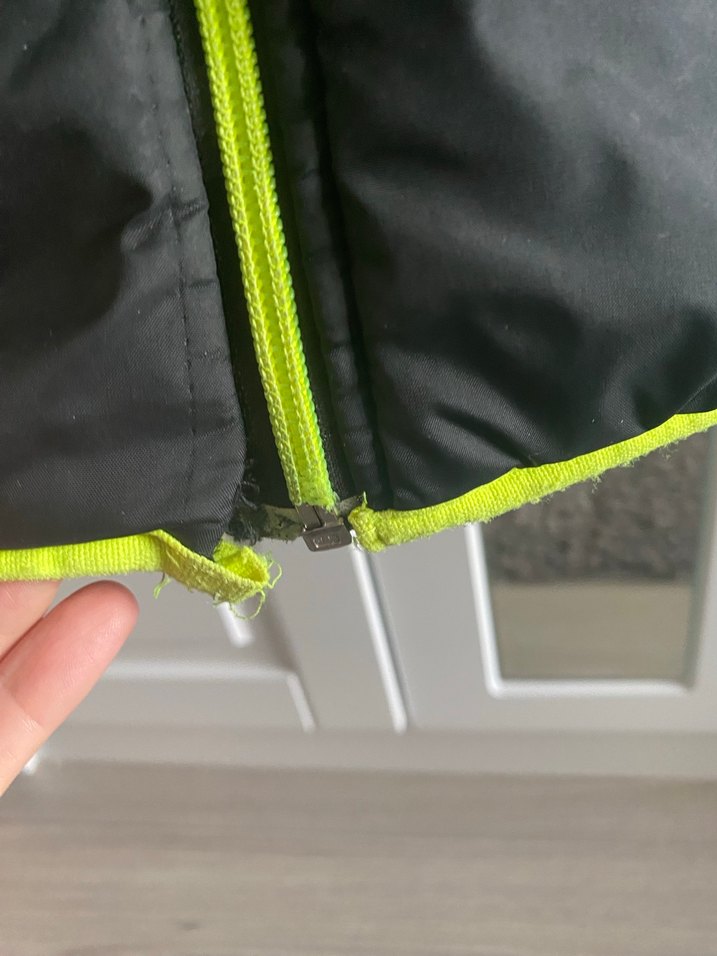 Erkek Çocuk Siyah Fermuarlı Street Wear Mont - Görsel 2