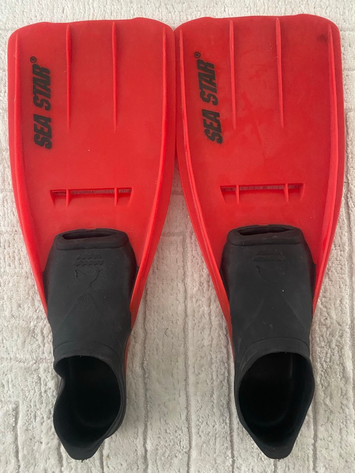 Kırmızı Erkek Su Ayakkabısı Velcro Bantlı - Görsel 2