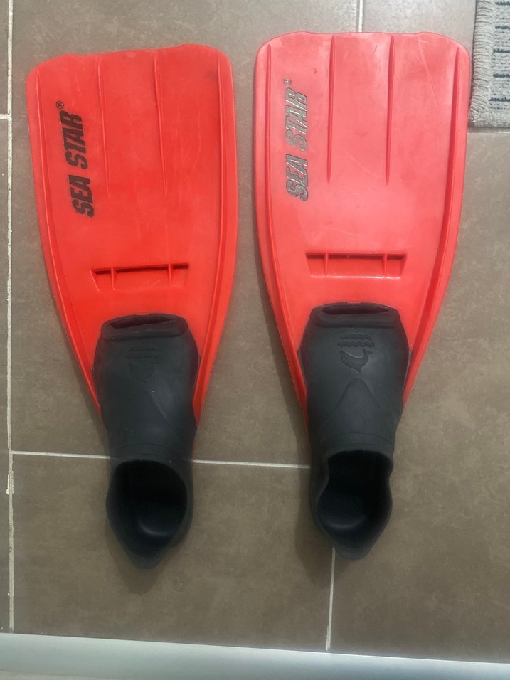 Kırmızı Erkek Su Ayakkabısı Velcro Bantlı - Görsel 5