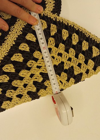 Örgü Bohem Kadın Çantası - Görsel 6