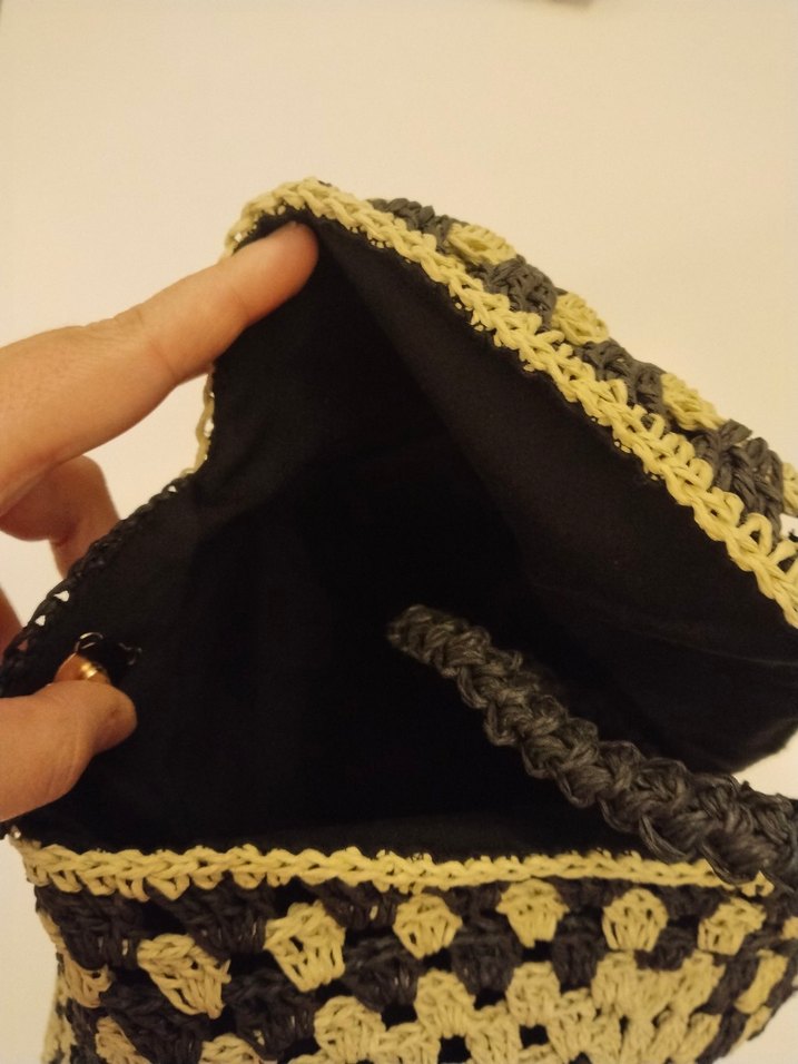 Örgü Bohem Kadın Çantası - Görsel 4