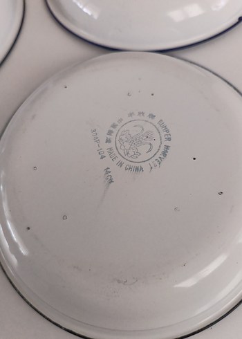 Çiçek Desenli Renkli Tabak Seti - Görsel 6