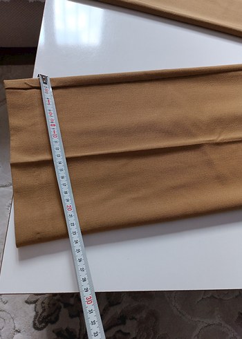 Bej Midi Kadın Kumaş Pantolon - Görsel 8