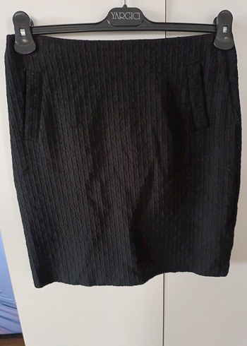 Kadın Siyah kısa etek - Görsel 2